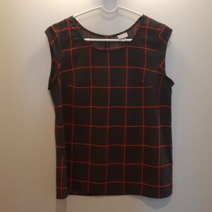 Merona windowpane shell size medium